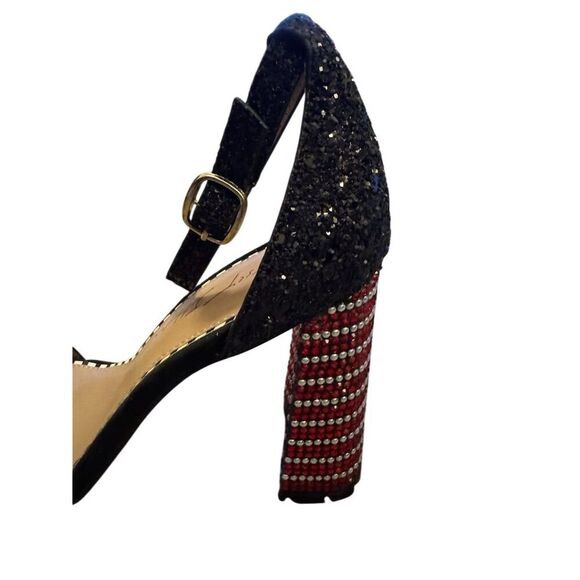 Betsey Johnson Women's Kameron Heeled Sandal Size 8 Multicolor Party - Picture 6 of 14